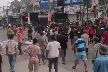 Pedagang Pasar Kutabumi Tangerang Luka-luka Diduga Diserang Kelompok Ormas, Lapak Dihancurkan