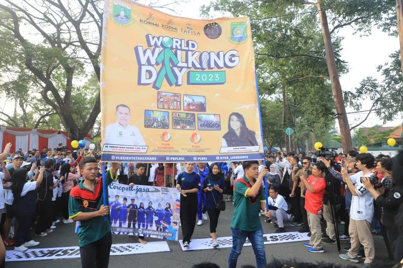 Wali Kota Bima Arya Akui World Walking Day di Tangerang Lebih Meriah dari Bogor